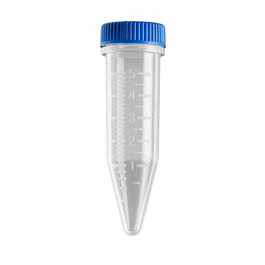 5 mL Tubes, Sterile, with Attached Screw Caps in Foam Racks, Opaque Black
