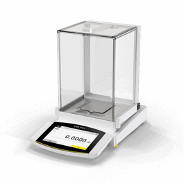 Sartorius Cubis II Analytical Balance with QP99 Package and Manual Glass Draft Shield, 520 g x 0.1 mg, Color TFT Touch Display