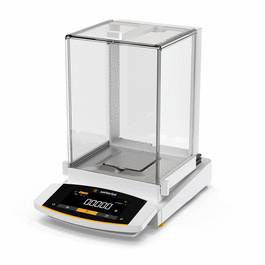 Sartorius Cubis II Analytical Balance with QP99 Package and Manual Glass Draft Shield, 120 g x 0.1 mg, High Contrast TFT Touch Display