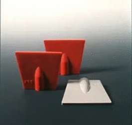 Silicone Spatula with 5 mm Hole, Transparent