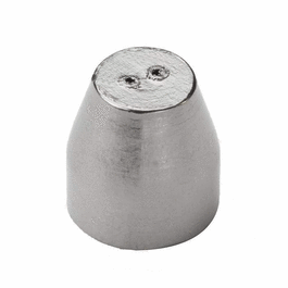 PerkinElmer 2-Hole Graphite Capillary Column Ferrules - 0.0625 in Nut x 0.5 mm I.D.