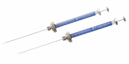 PerkinElmer 0.5 uL Low Injection Volume Syringe, Metal Plunger 0.63 mm o.d. needle BLUE Barrel (pack of 5 syringes)