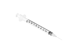 Sol-M 1 mL Syringe with Fixed Needle, 25G, 1 in. (8x100 ea/case)