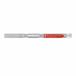 PerkinElmer Red, Capillary split/splitless glass injector liner packed loosely with wool and tapered end