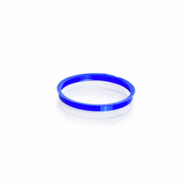DWK Life Sciences (Wheaton) DURAN(R) Original GL 45 Laboratory Bottle Pouring Ring, PP, Blue