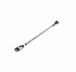 United Scientific REUZ Stainless Steel Large Offset Spoon Spatula, 300mm