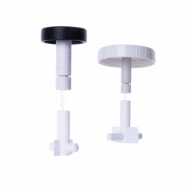 DWK Life Sciences (Wheaton) Replacement Side Arm Cap, PTFE / 14B Rubber, 15-415