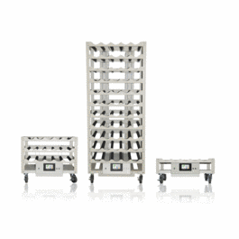 DWK Life Sciences (Wheaton) R2P 2.0 Roller Rack Apparatus, Bottom Drive Production Spacing, 15 Bottle Positions
