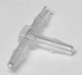 PerkinElmer Flow Injection Connector T-piece with Nipples for 3.5 to 4.5 mm I.D. Tubes, Type 2B