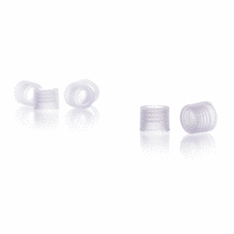 DWK Life Sciences (Kimble) Closed Top Screw Thread Cap, Linerless, 13-415, Case of 12000, Natural