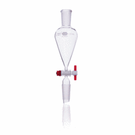 DWK Life Sciences (Kimble) KIMAX Squibb Separatory Funnel With 24/40 Stem, 125 mL