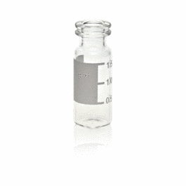 DWK Life Sciences (Kimble) Autosampler Vial, Clear, Snap Cap Opening, 2 mL, With Marking Spot, Graduated