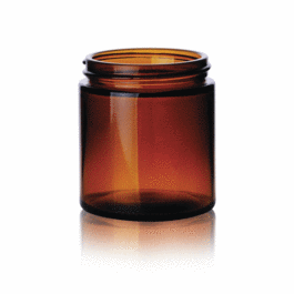 DWK Life Sciences (Kimble) 500 mL Amber Glass Straight-Sided Jars, Shrink Modules With Caps in Bags, Bulk Pack