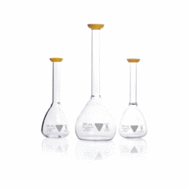 DWK Life Sciences (Kimble) ValueWare 100 mL Volumetric Flask, Class B with Snap Cap