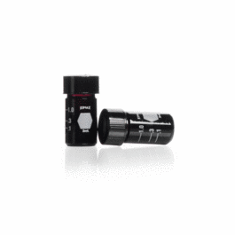 DWK Life Sciences (Kimble) ACCUFORM 1 mL Vial Amber, V Bottom, Screw Thread
