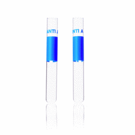 DWK Life Sciences (Kimble) MARK-M 5 mL ANTI A Blue Color-Coded Tubes, 12 x 75 mm