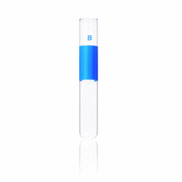 DWK Life Sciences (Kimble) MARK-M 5 mL B Blue Color-Coded Tubes, 12 x 75 mm