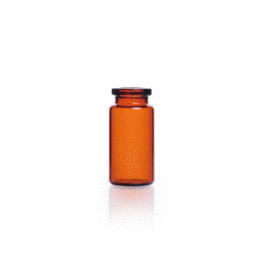 DWK Life Sciences (Kimble) 10 mL Amber Glass Serum Vial