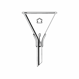 DWK Life Sciences (Kimble) 150 mL Outer Baffled, Addition Funnel, 90 mm