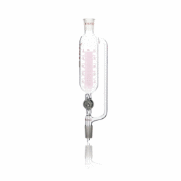 DWK Life Sciences (Kimble) KONTES 50 mL Graduated Addition Funnel Without Stopper and With Glass Stopcock