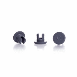 DWK Life Sciences (Kimble) 13 mm Gray Butyl Two-Leg Lyophilization Stopper