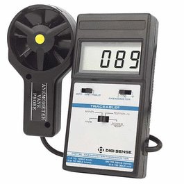 Control Company Digi-Sense Traceable Digital Anemometer with Temperature and Calibration