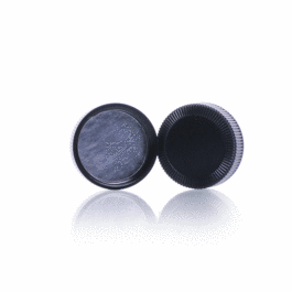 DWK Life Sciences (Kimble) 22-400 Black Phenolic Screw Thread Caps Foil Liner