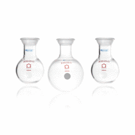 DWK Life Sciences (Kimble) KIMCOTE 100 mL Heavy Wall Round Bottom Flask, 35/20