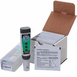 Oakton pHTestr 5 Waterproof Pocket Tester with pH Buffer Pouches