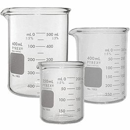 PYREX 1000 mL Heavy Duty Graduated Griffin Beaker