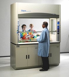 4 ft. Protector Pass-Through Laboratory Hood, 100-115V, 50/60Hz