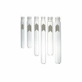 Disposable Glassware Culture Tube, Screw Cap Finish, Overflow Volume: 12 mL
