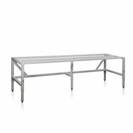 Telescoping Base Stand for 8 ft. Purifier Horizontal Clean Bench with Casters