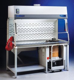 5 ft. XPert Bulk Powder Filtered Station with Access Opening Center, 115V, 60Hz