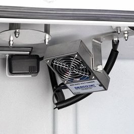 Anti-Static Ionizer Fan, 100/115V, 50/60Hz