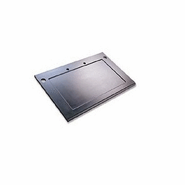SpillStopper Work Surface, 3 ft. w x 30 in. d, with cupsink cutout, right rear
