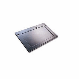 SpillStopper Work Surface, 4 ft. w x 36 in. d, with cupsink cutout, right rear