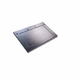 SpillStopper Work Surface, 3 ft. w x 30 in. d, with cupsink cutout, left rear