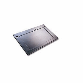 SpillStopper Work Surface, 4 ft. w x 36 in. d, with cupsink cutout, left rear