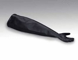 Neoprene Gloves, Size 8-1/2, one pair