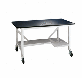 Adjustable Height Mobile Base Stand for Precise Glove Boxes and XPert Weigh Boxes