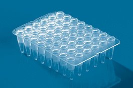 48-well Clear PCR Plates, non-skirted, 0.2mL, 4 bags of 5