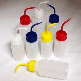 Dynalon Washbottle, LDPE 250 mL, Blue