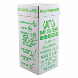 Dynalon Non-Hazardous Disposal Box with Handles
