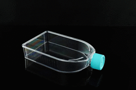 T150 U-Shaped Canted Neck Cell Culture Flask, Seal Cap, TC, Sterile, 5/pk,40/cs