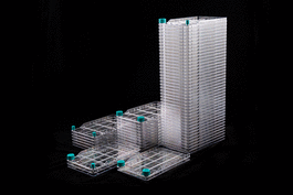Nest BioFactory 1 Chamber, 1 Wide Seal Cap + 1 Narrow Seal Cap, Total culture area: 647cm2, TC, Sterile, 1/pk, 8/cs (with 8 sterile wide vent caps and 8 sterile narrow vent caps included separately)