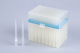 1000 uL Filtered Pipette Tips, Clear, Racked, Sterile, 96/rack, 10 racks/pk, 50 racks/cs