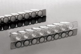 0.1 mL PCR 8-strip Tubes, Clear, Non-sterile, 125/pk, 1250/cs