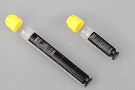 3D Barcode on Bottom, and 1D Barcode on Side, 4.0 mL Cryovials Compatible with Brooks System, External Threaded, Caps on, Sterile, Bulk
