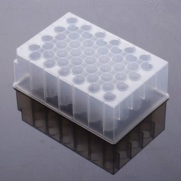 0.4 mL 96-Well Deep Well Plate, U-Bottom, Round Well, Sterile, 10/pk, 50/cs
